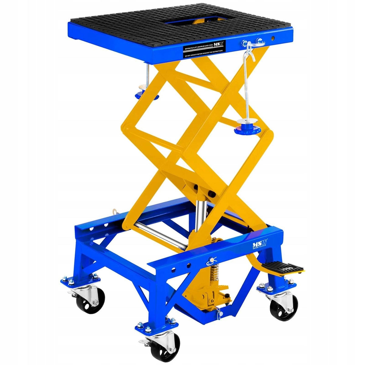 MOTORCYCLE LIFT MOTORCYCLE STAND 135 kg PEDAL