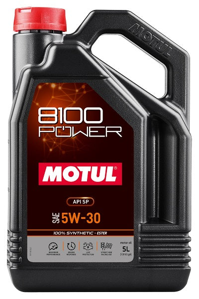 MOTUL 8100 5W30 5L POWER SPORT