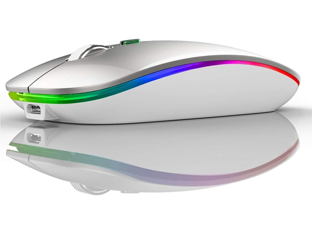 MOUSE OPTICAL MOUSE WIRELESS SLIM 2,4 GHz BLUETOOTH BACKLIT RGB Manufacturer code AK211B