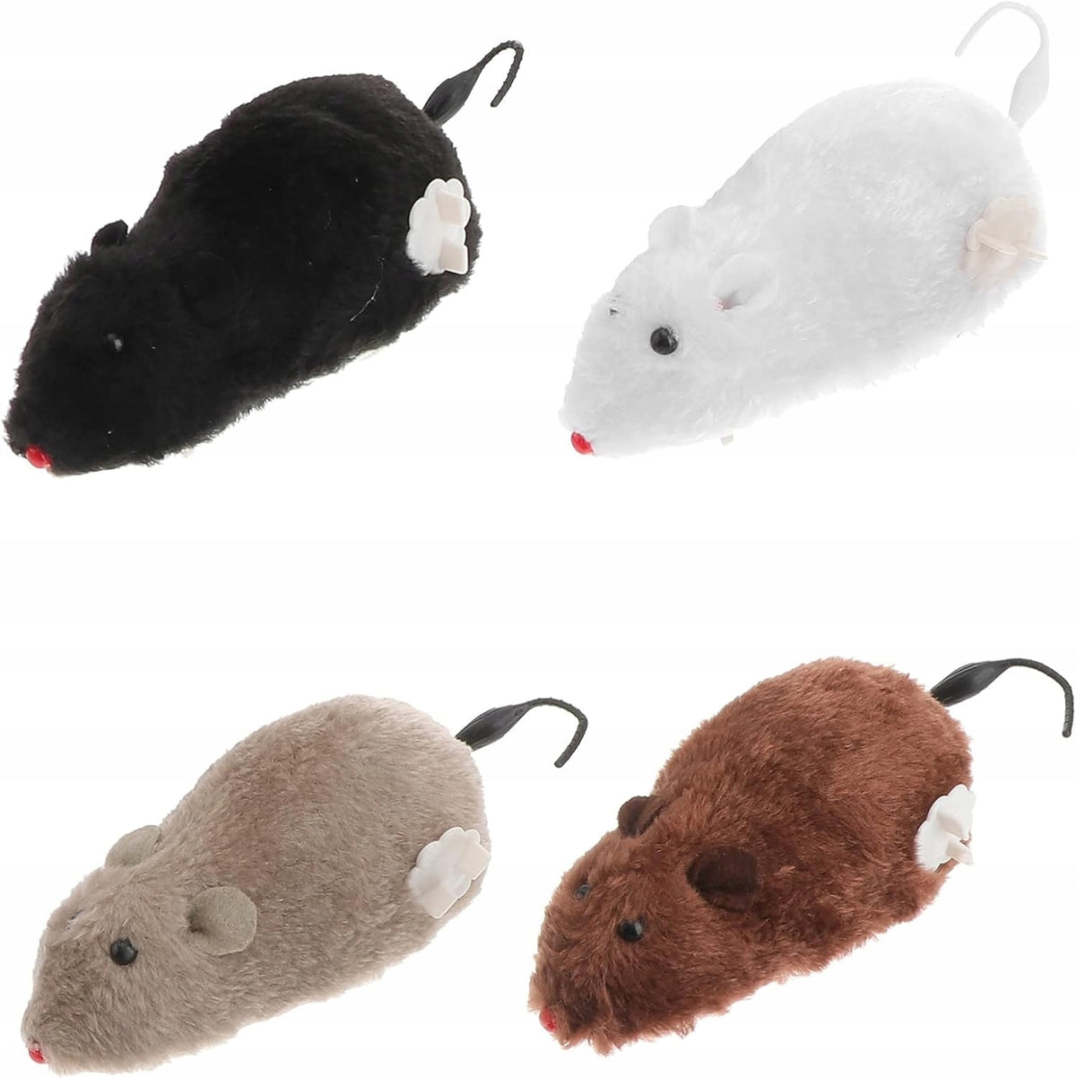 MOUSE WIND-UP TOY FOR CAT DOG MOUSE ESCAPES Brand Nobleza