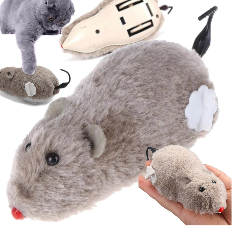 MOUSE WIND-UP TOY FOR CAT DOG MOUSE ESCAPES