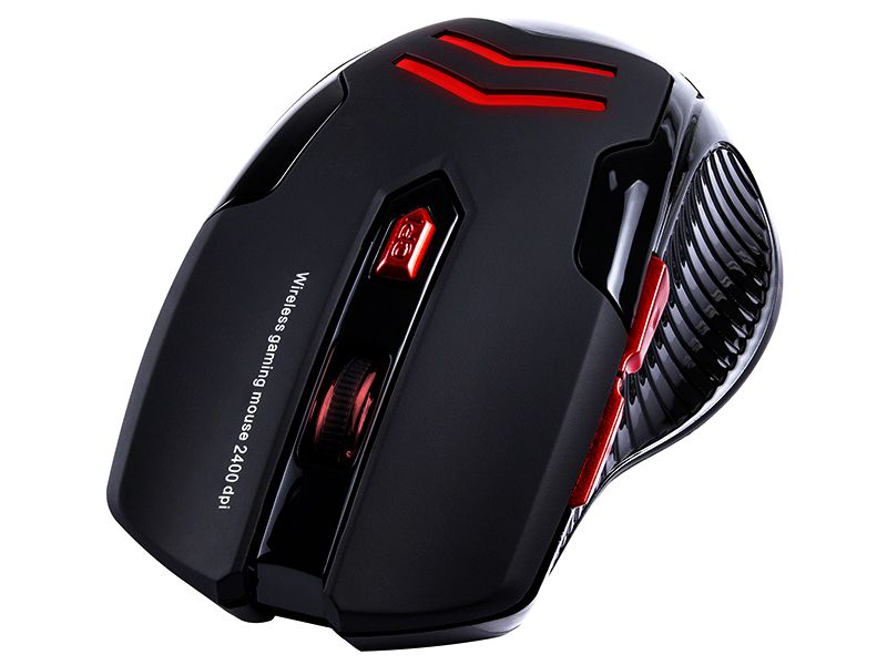 MOUSE WIRELESS GAMING MOUSE FOR GAMERS LED COMPUTER PAD RF EAN (GTIN) 5906196800040
