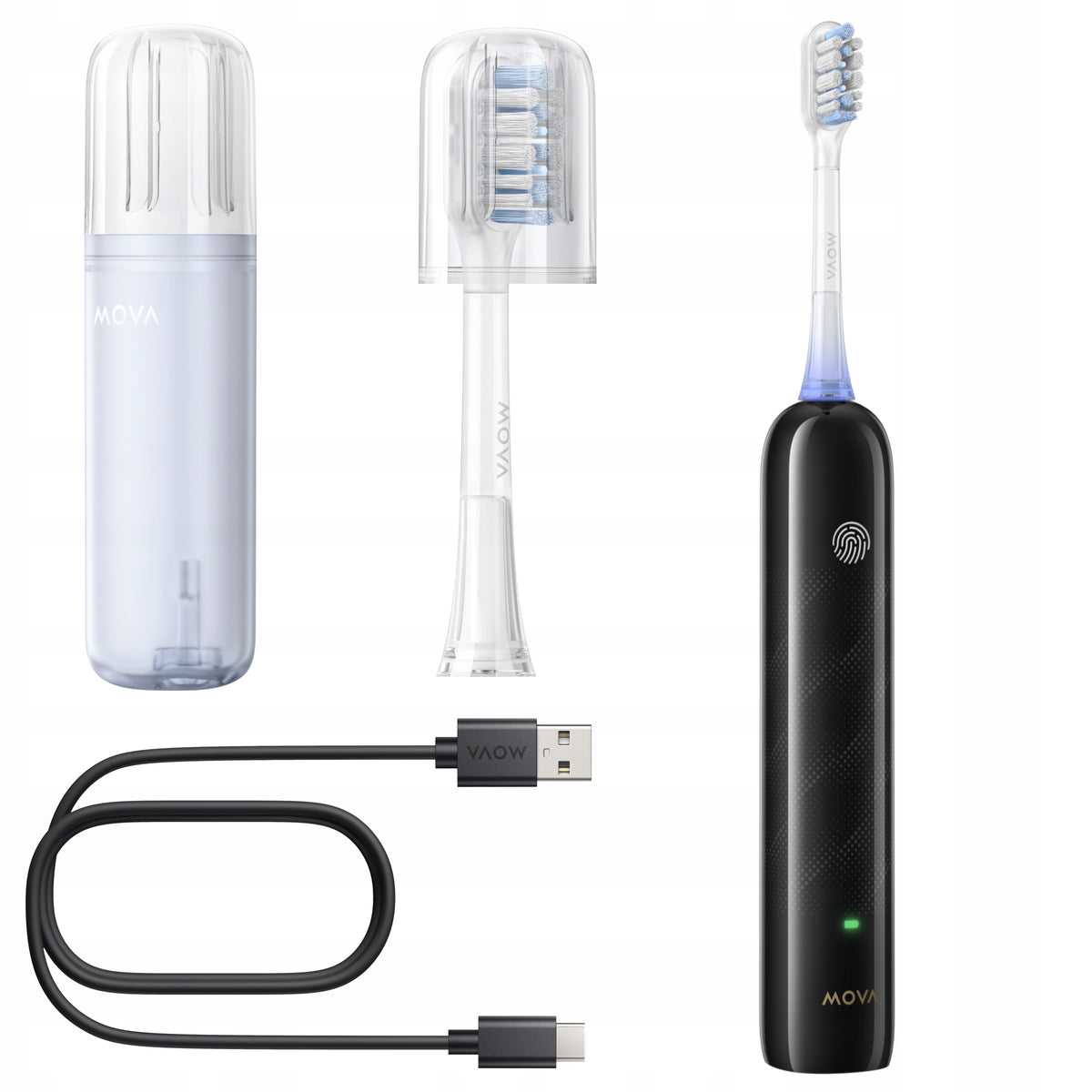 MOVA Fresh Electric Toothbrush (Black)