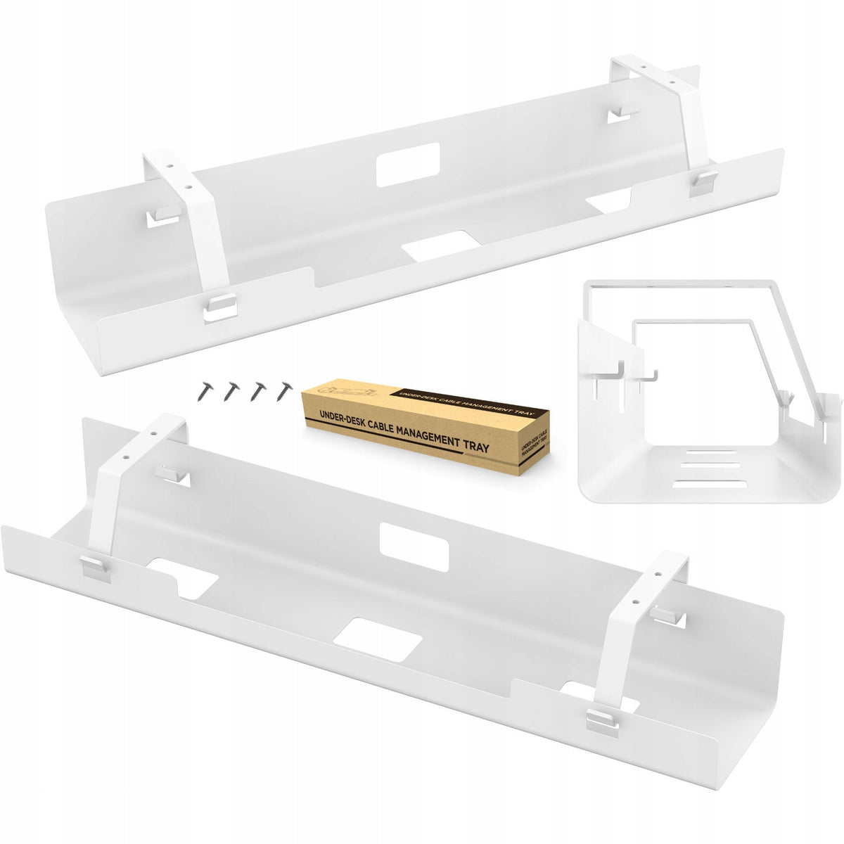 MOZOS ORGANIZER CABLE GRILLE UNDERCOUNTER SHELF CHANNEL FOR CABLES