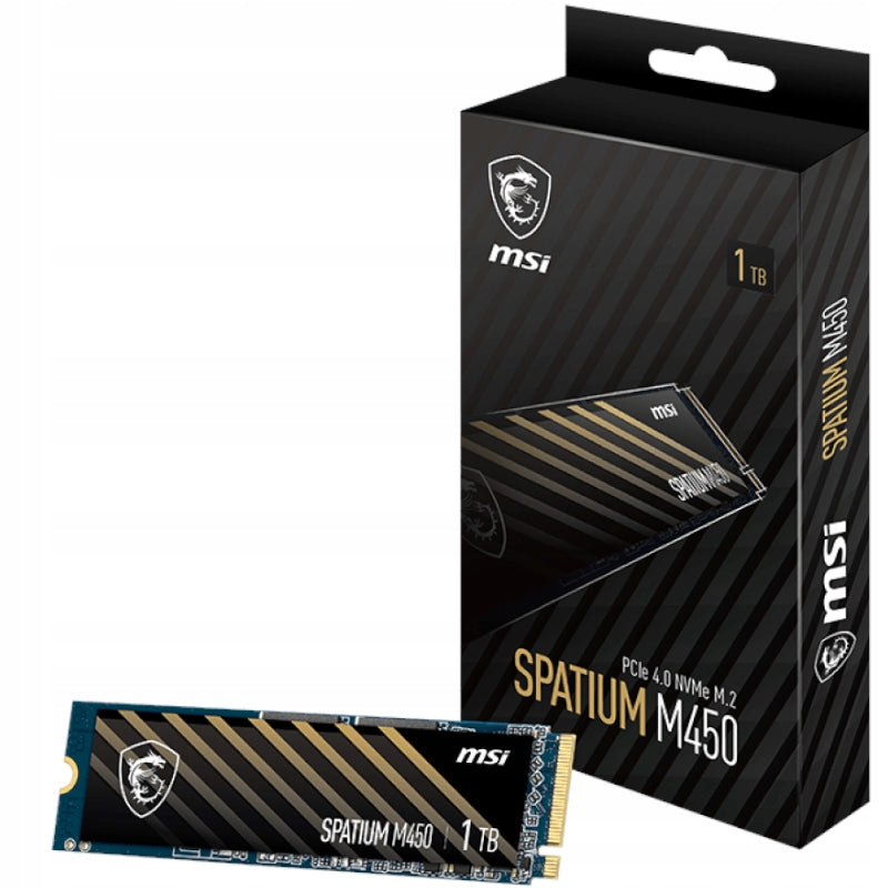 MSI 1TB M.2 PCIe Gen4 NVMe Spatium M450 SSD