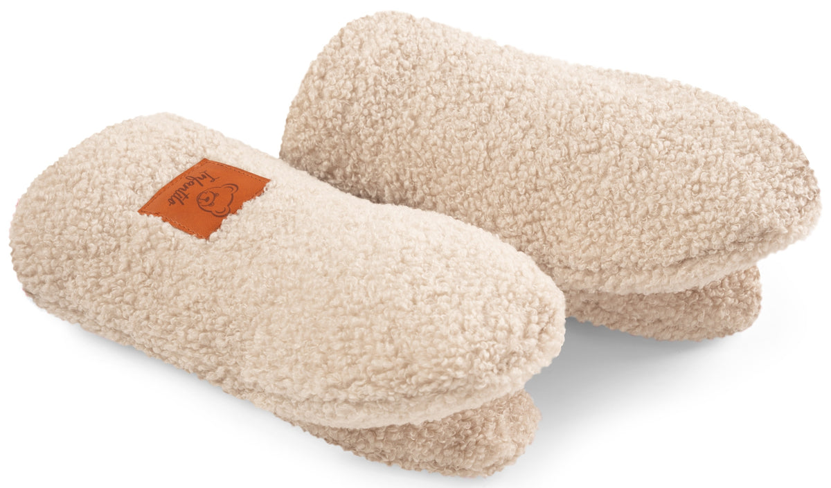 MUFF GLOVES FOR STROLLER INSULATED MATERIAL LAMB BOUCLE