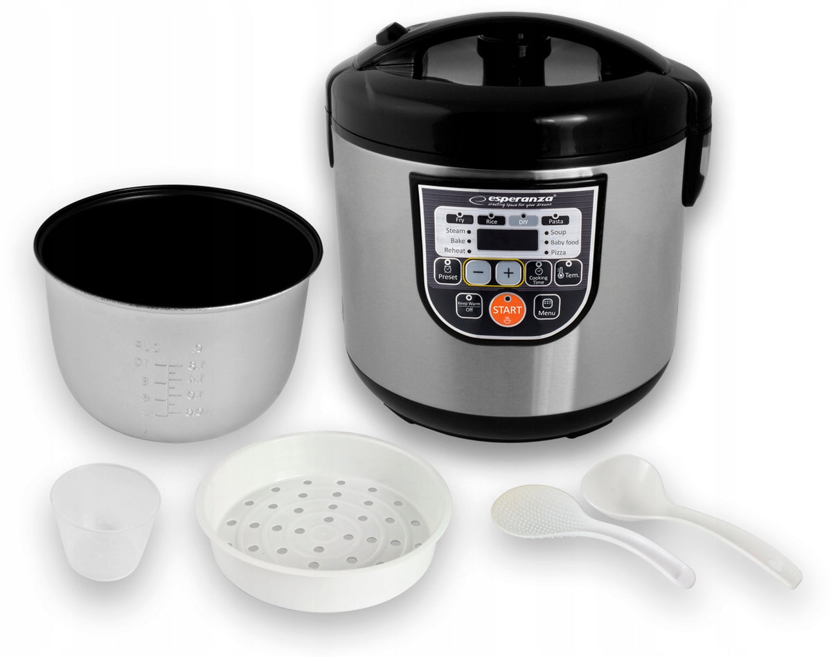 MULTICOOKER STEAMER PRESSURE COOKER COMBO 11 FUNCTIONS Packaging status original