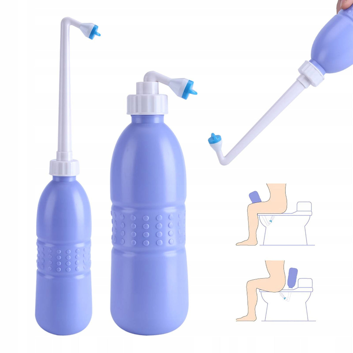 MULTIFUNCTIONAL PORTABLE TRAVEL BIDET FOR WASHING SPRAYER 620ML