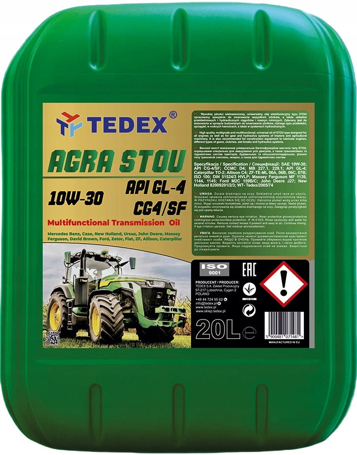 MULTIPURPOSE OIL STOU 10W30 20L