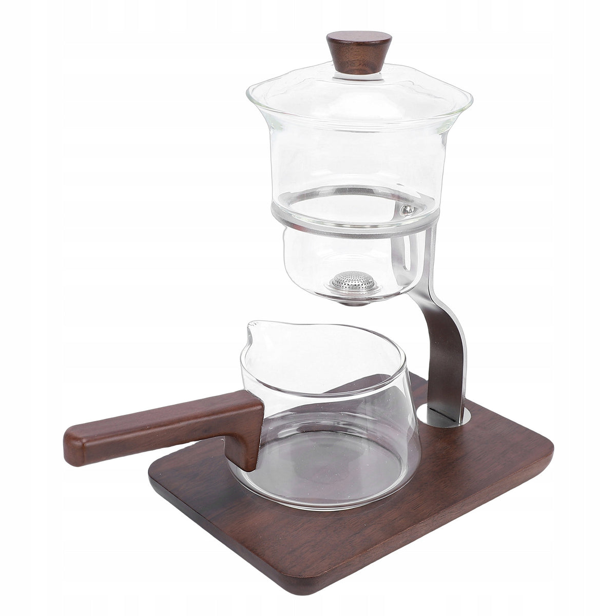 Magnetic Kettle Set Transparent Borosilicate Glass with OX