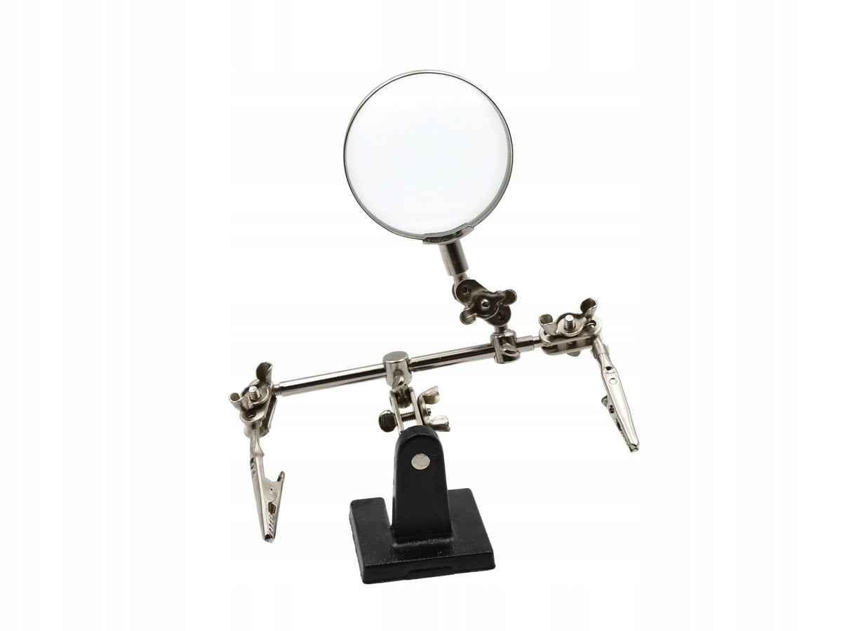 Magnifier holder 3X third hand for precision work G03216 Brand Geko