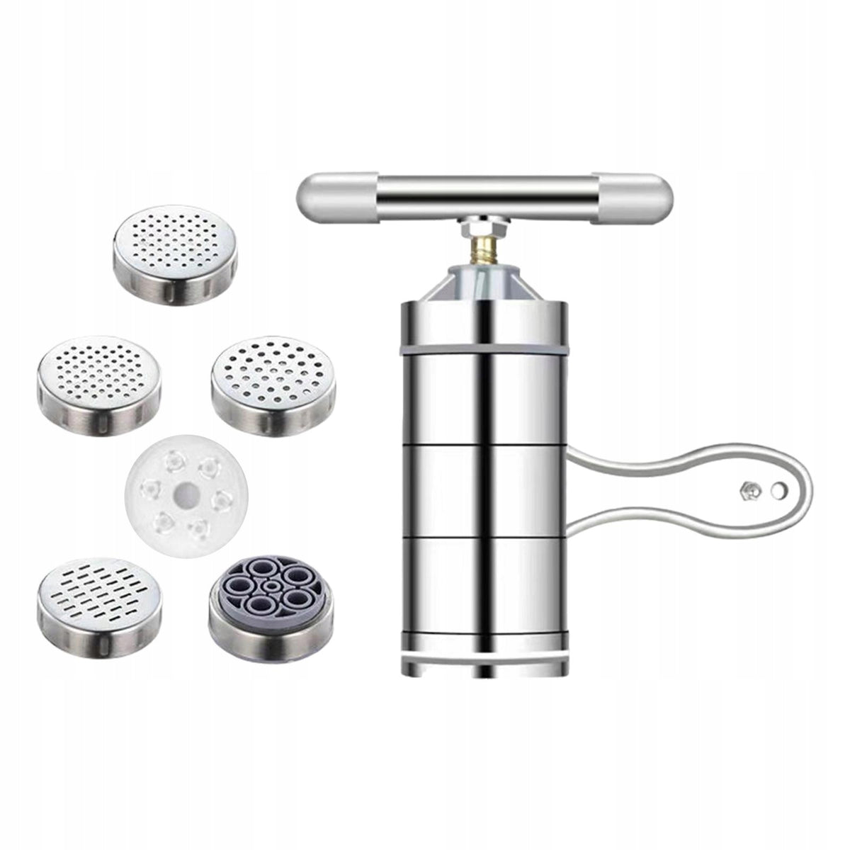 Maker Handheld Cordless Heads Multipurpose Accessories with 6 Pasta Shapes