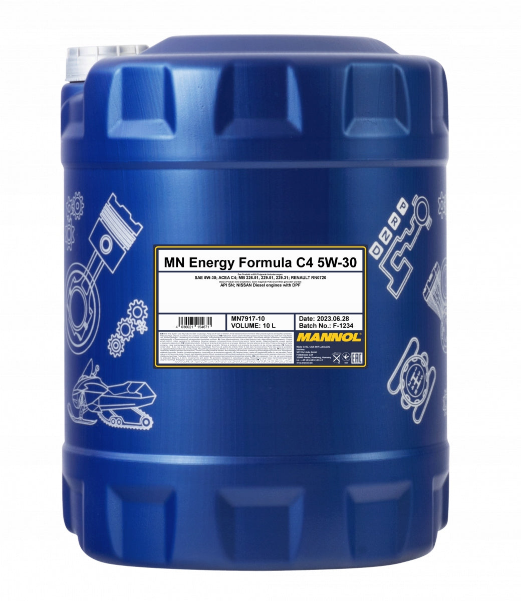 Mannol Energy Formula C4 5W30 10L 7917