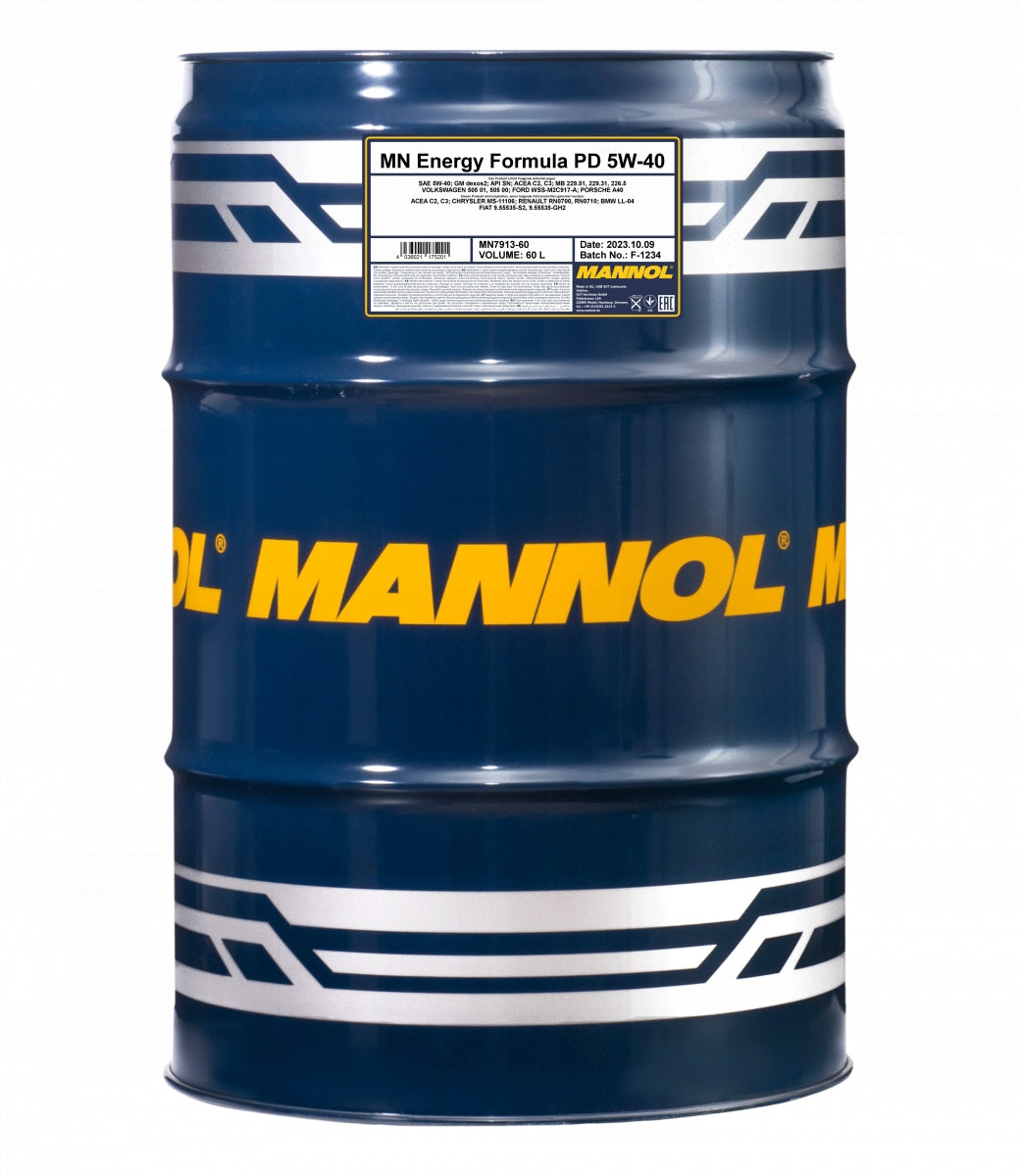Mannol Energy Formula PD 60L 5W-40 7913