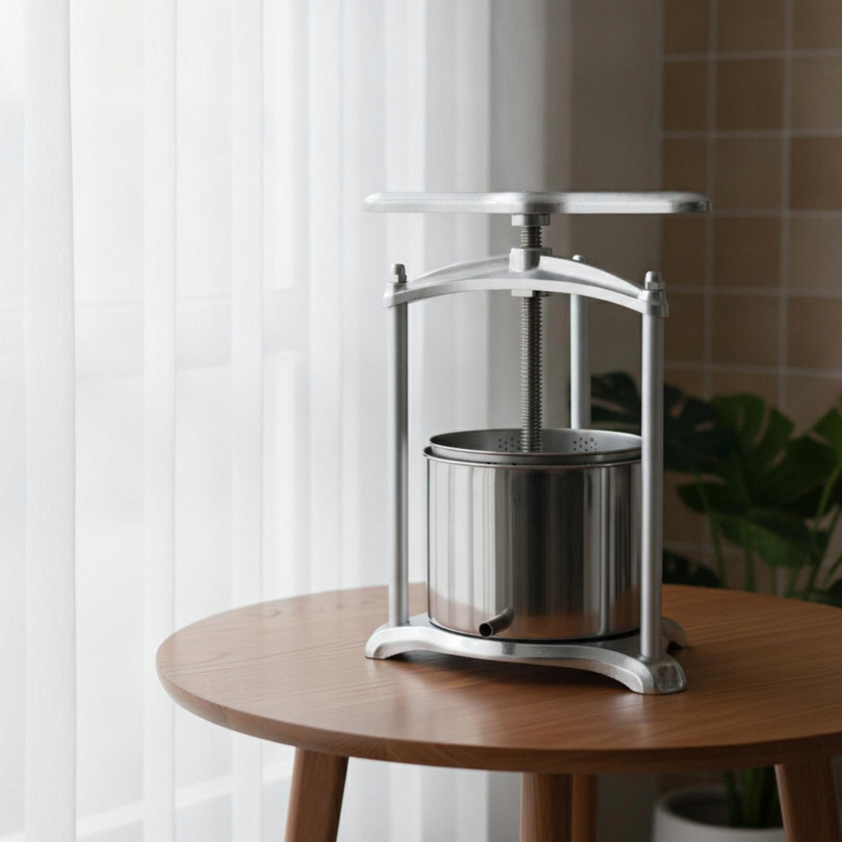 Manual Wine Press Packaging status original