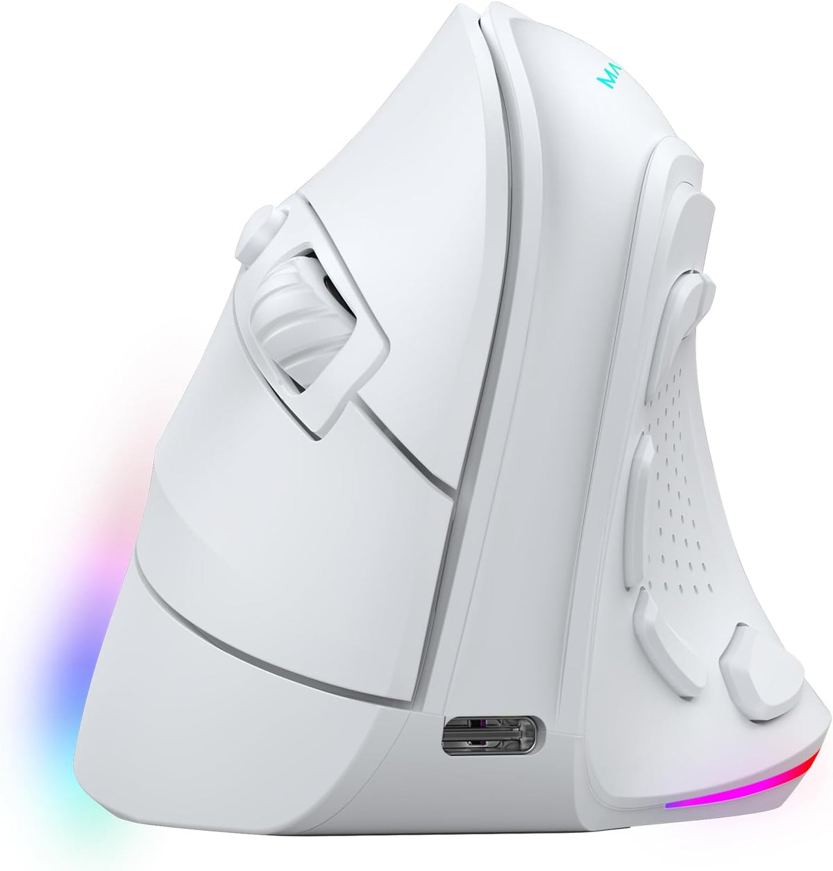 Mars Gaming MM-SK vertical mouse white wireless 8400DPI 9 RGB buttons