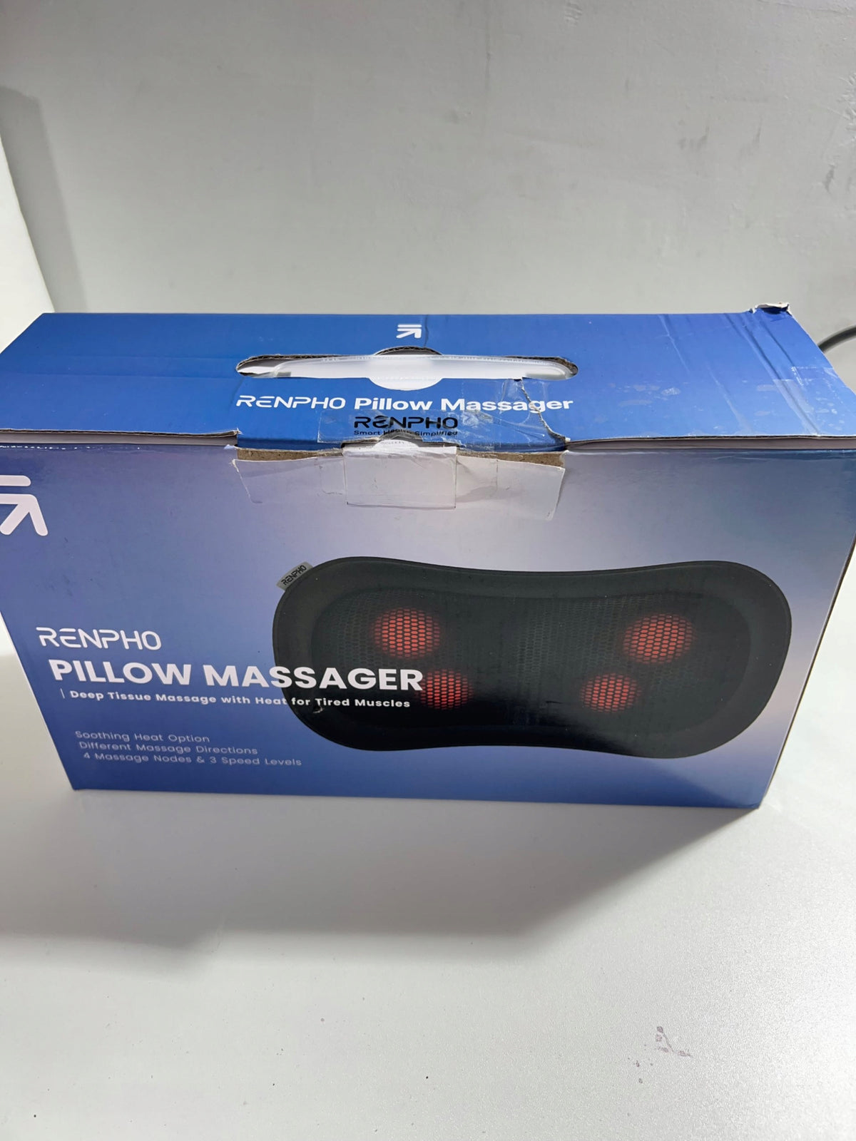 Massager massage cushion RENPHO with back shoulder neck heating function Medical device no