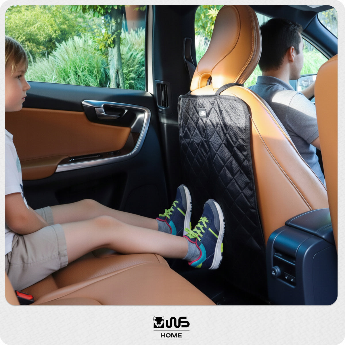Mat Protective Cover For Back Seat WATERPROOF Single Car Seat Packaging status original