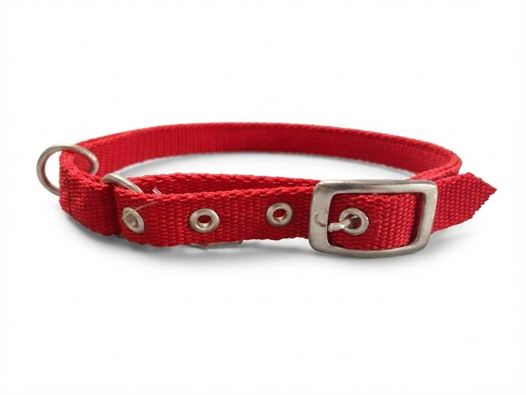 Material collar red 2cm/65cm