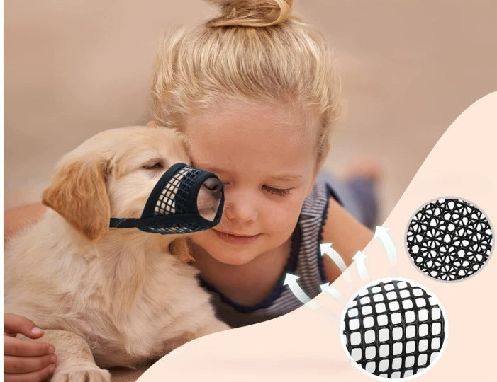 Mayerzon Dog muzzle, soft mesh dog muzzle cover size S Manufacturer code 05906684622529