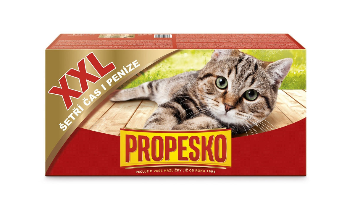 Meat and fish mixture Propesko 48 x 100 g