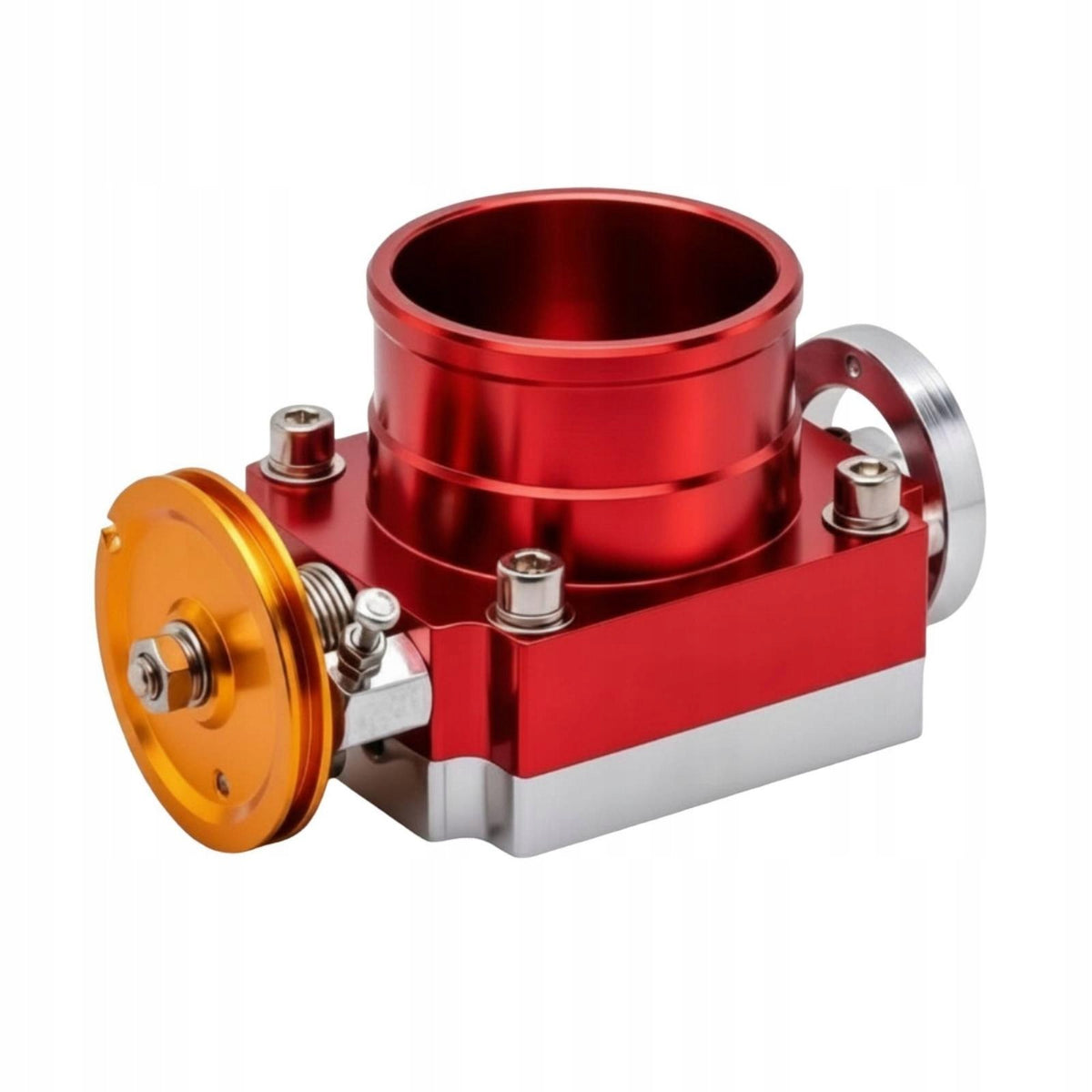 Mechanical Throttle Body Direct Replacement Throttle Body 80MM a Red