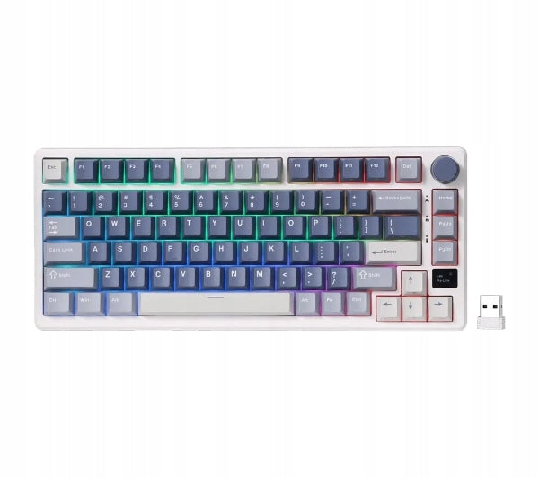 Mechanical keyboard Royal Kludge RK-M75 Ocean Blue Brown Switch