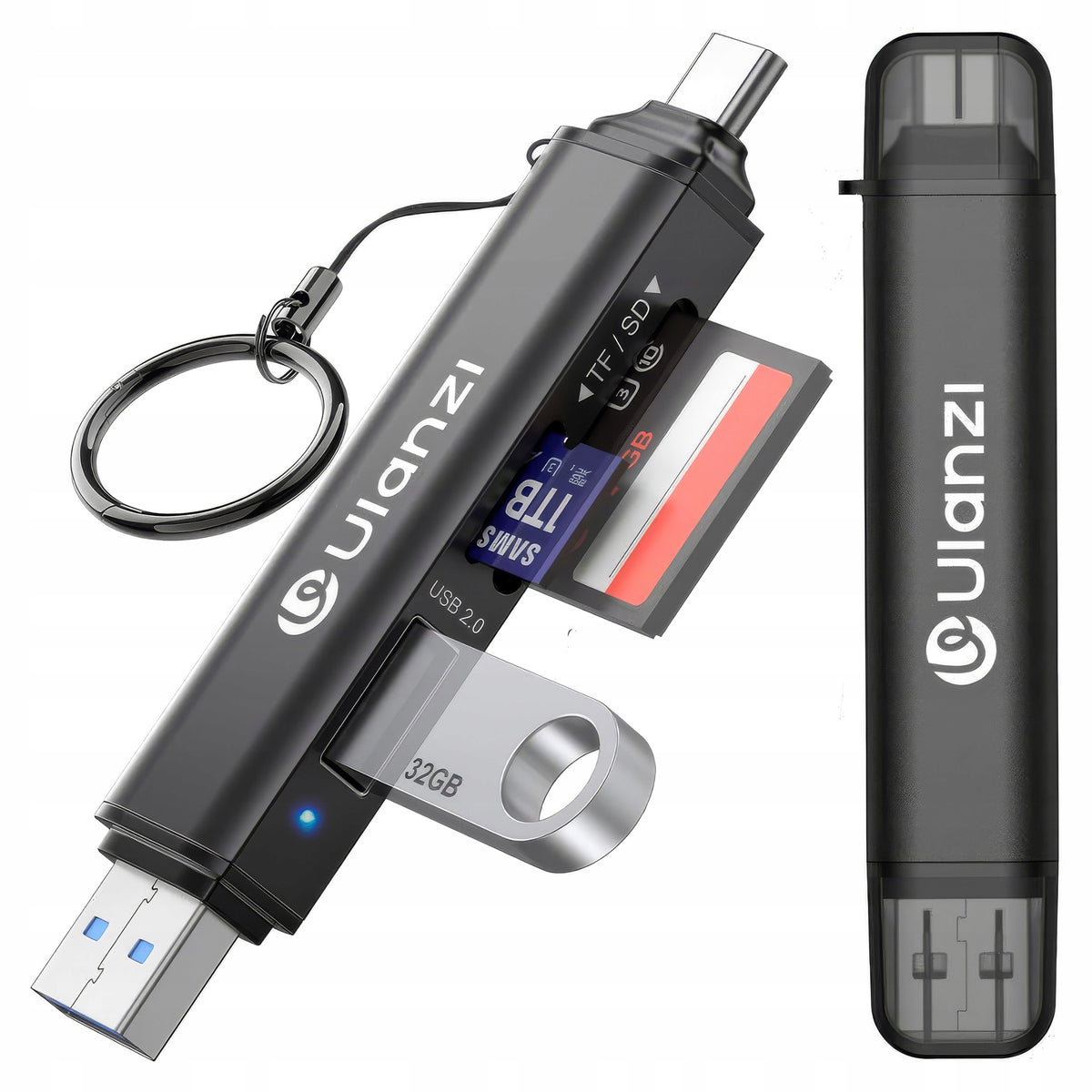 Memory Card Reader ULANZI USB-C Micro SD TF Universal USB 3.0 Adapter
