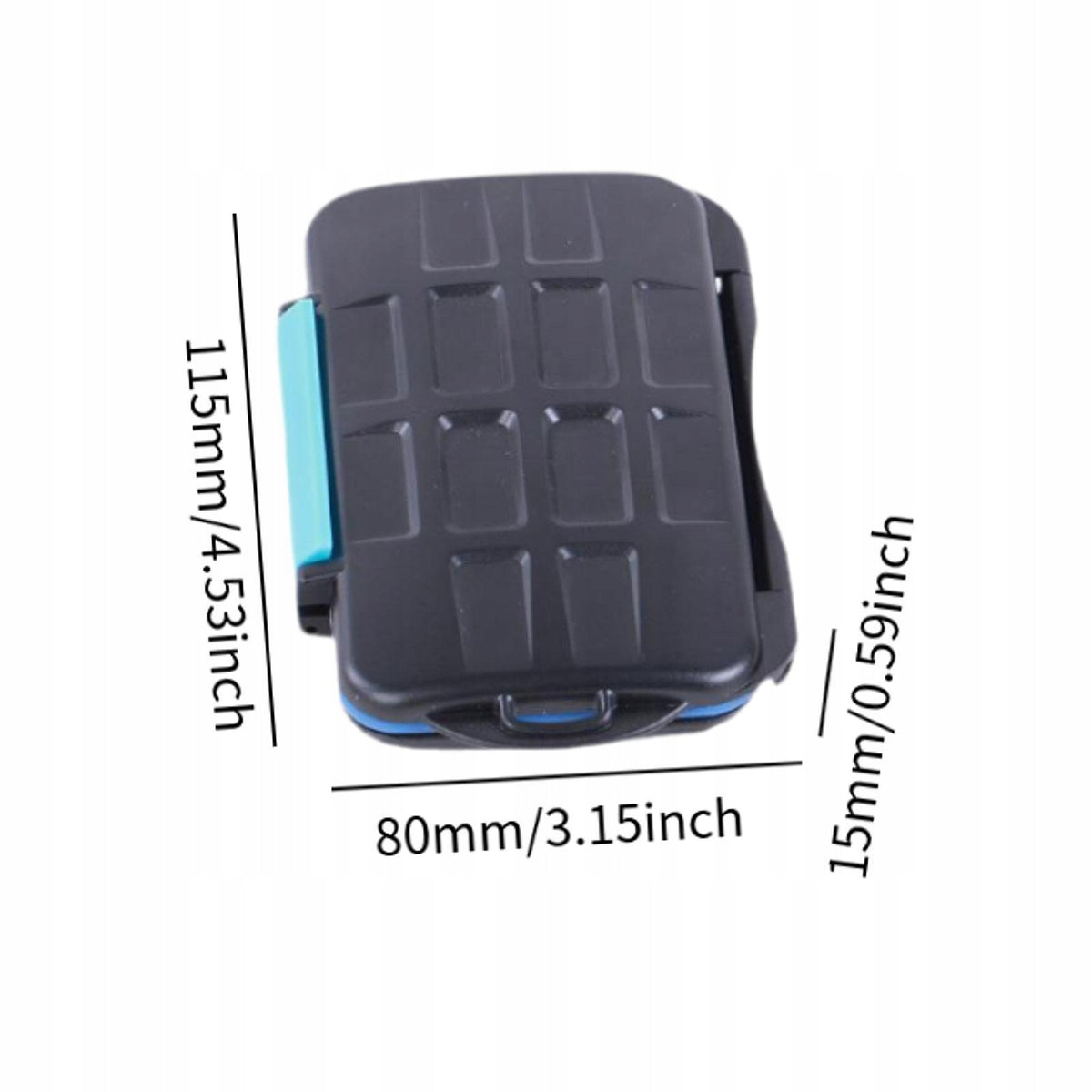 Memory Cards Storage Organizer Electronic Accessories for 4CF 8SD Packaging status original