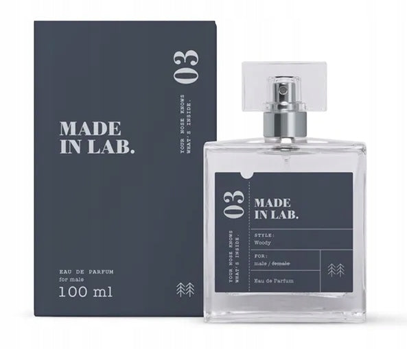 Men's Perfume MADE IN LAB 03 Perfumed Water for Men 100ml