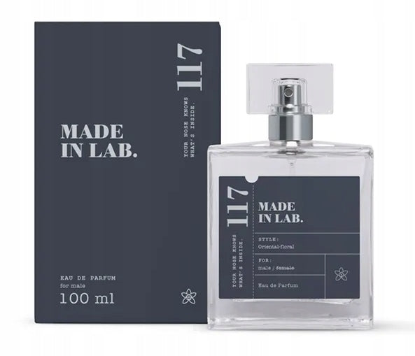 Men's Perfume MADE IN LAB 117 Perfumed Water Unisex 100ml