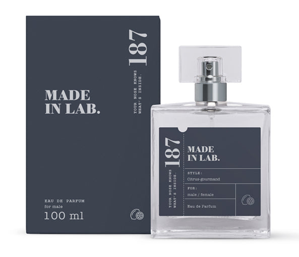 Men's Perfume MADE IN LAB 187 Perfumed Water Unisex 100ml