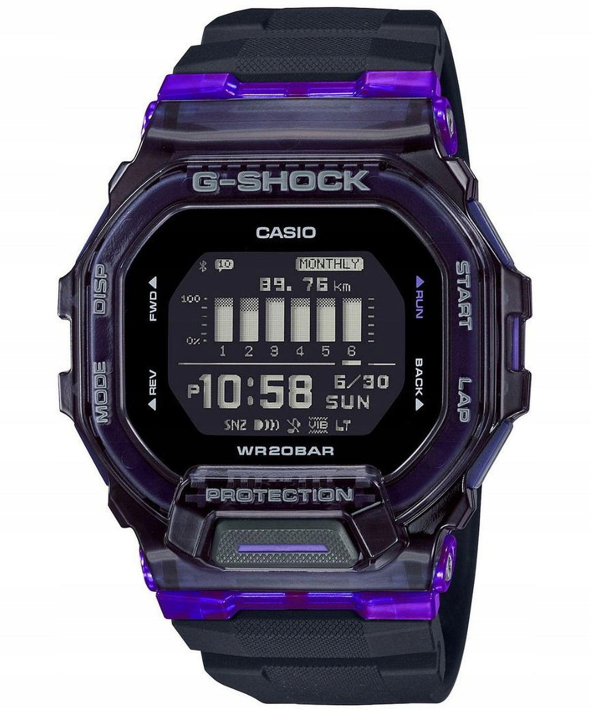 Men's watch Casio G-SHOCK G-Squad Bluetooth Sync Step Tracker