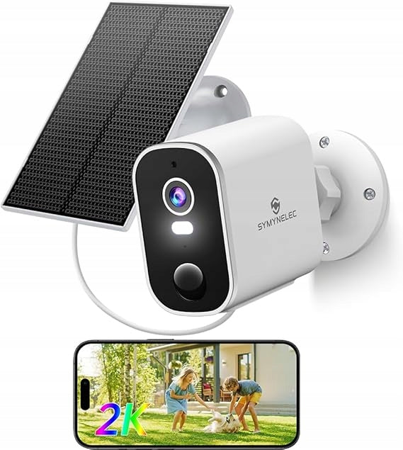 Menborn 2K Wireless Camera Solar Battery