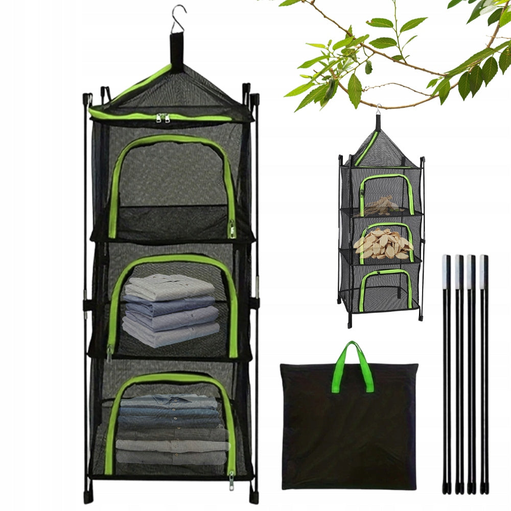 Mesh Dryer Mesh Foldable Adjustable Dust Resistant For Drying Herbs