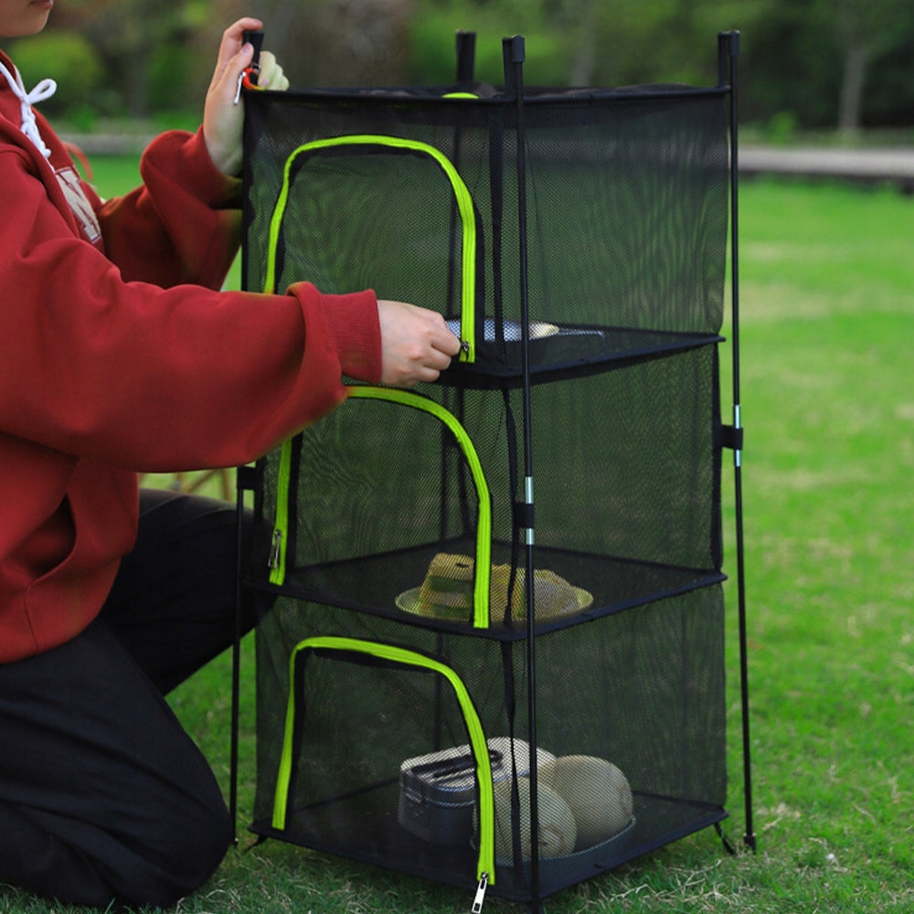 Mesh Dryer Portable Adjustable Breathable For Vegetable Drying Packaging status original