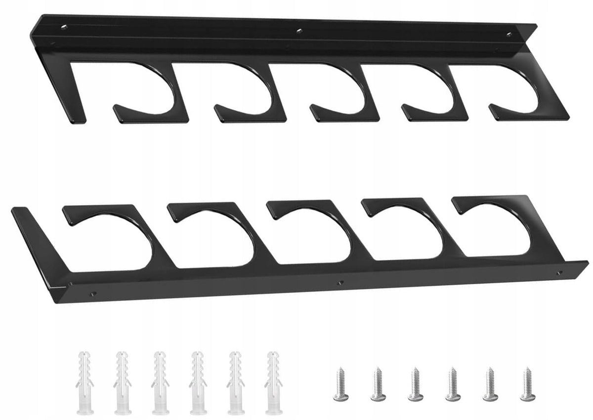 Metal Holder Organizer Hanger For 5 Rods Mounted For Ceiling Wall Brand no brand