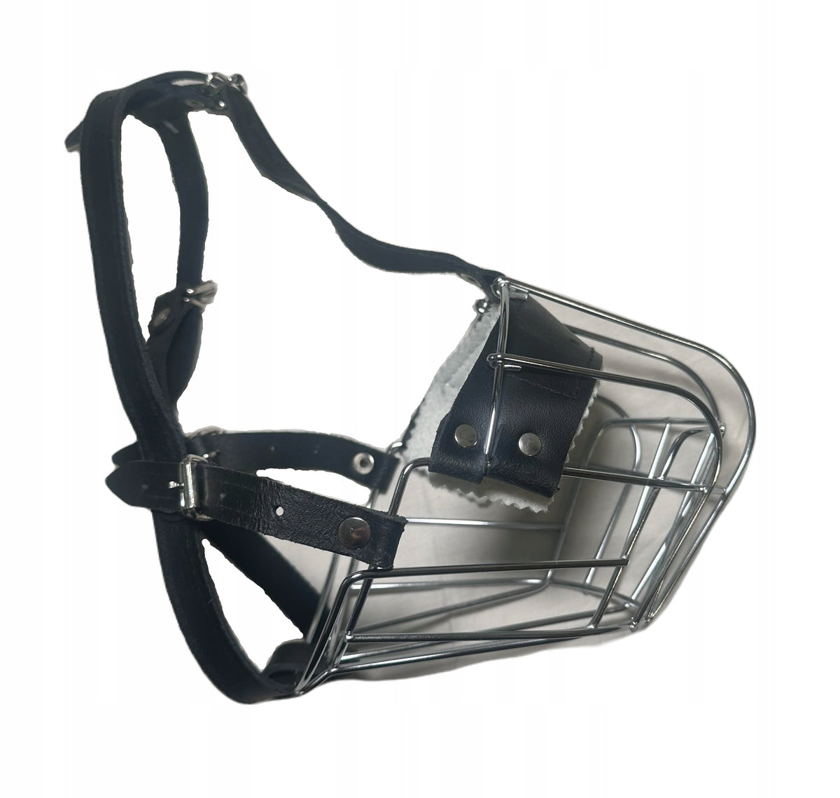 Metal muzzle DogDar Amstaff large A2 for dog