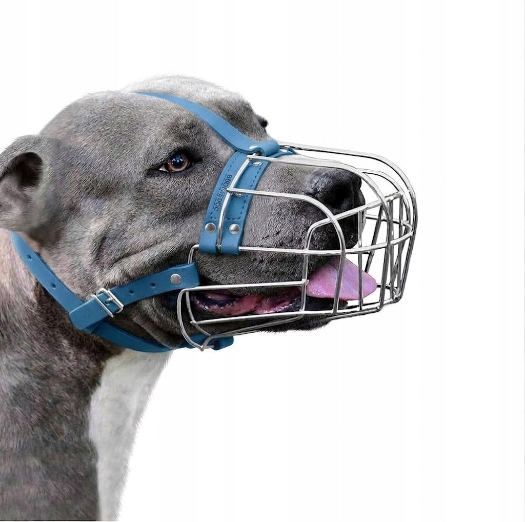 Metal muzzle for Amstaff/Pitbull Dog