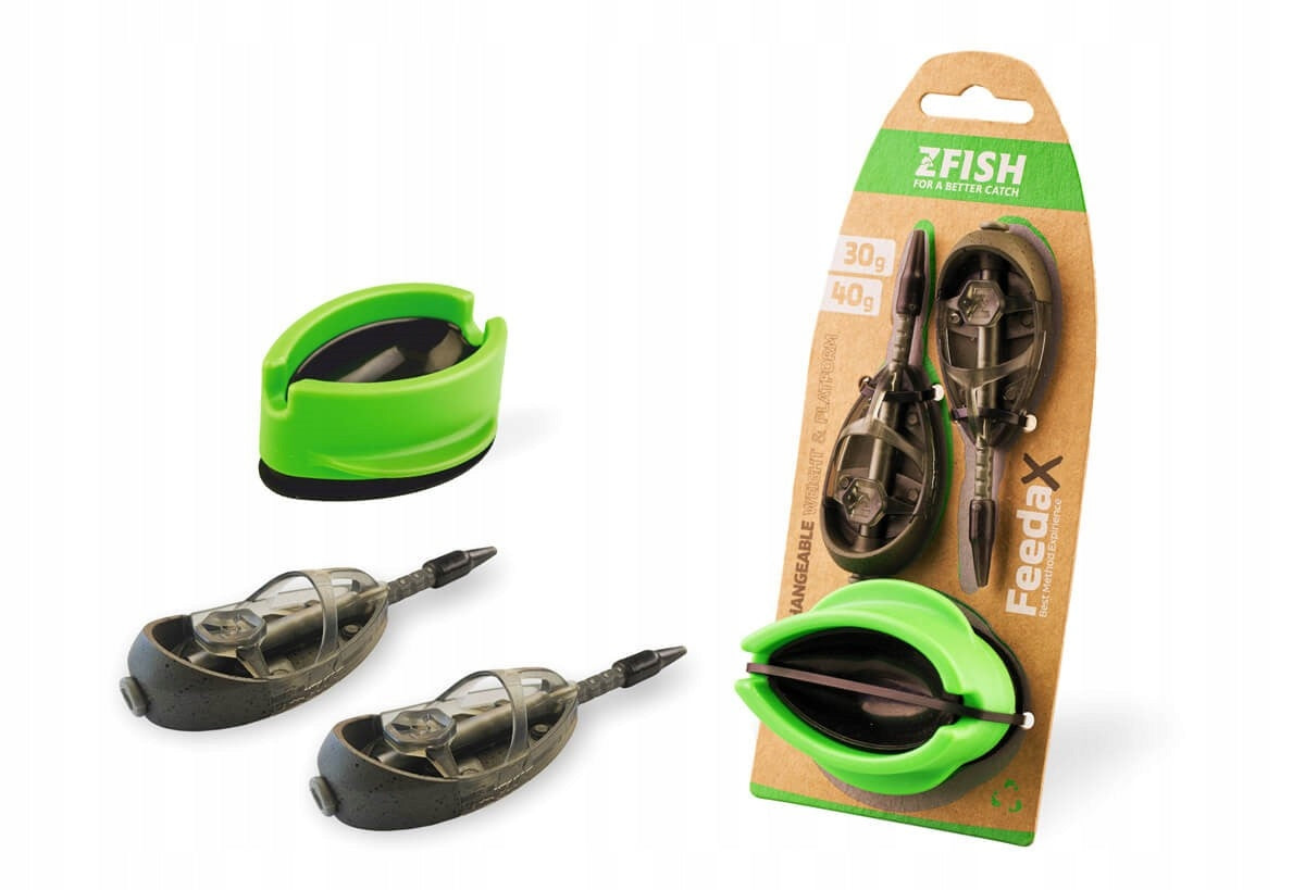 Method Feeder Set with Mold Method Feeder FEEDA X 30+40g ZFISH