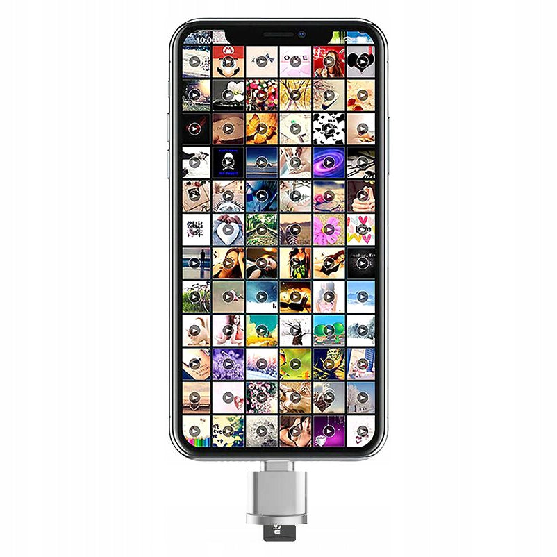 Micro SD Card Reader - iPhone, iPad version Packaging status original