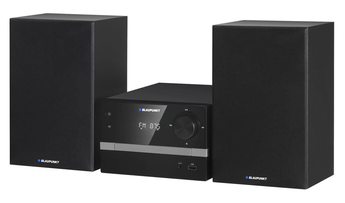 Micro Tower Blaupunkt MS9BT - Bluetooth CD/MP3 USB FM Radio PLL EQ AUX Remote Control Packaging status original