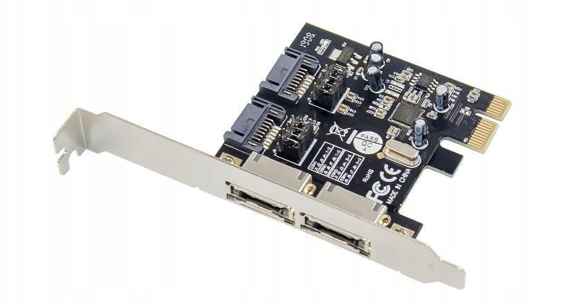 MicroConnect Adapter 2-Port PCIe SATA3.0 Card