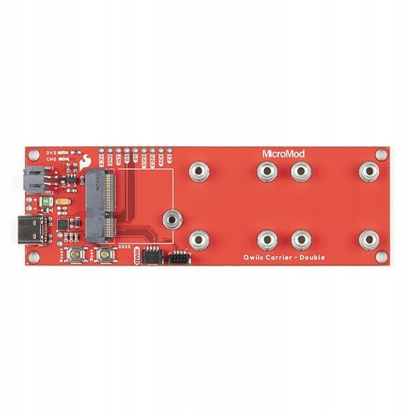 MicroMod Qwiic Carrier Board (Double) Batteries included no