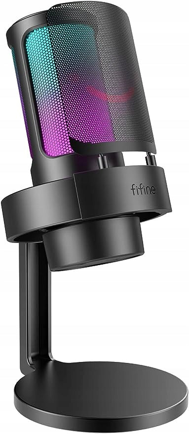 Microphone Fifine RGB Ampligame A8 PC USB PS4 PS5 MAC