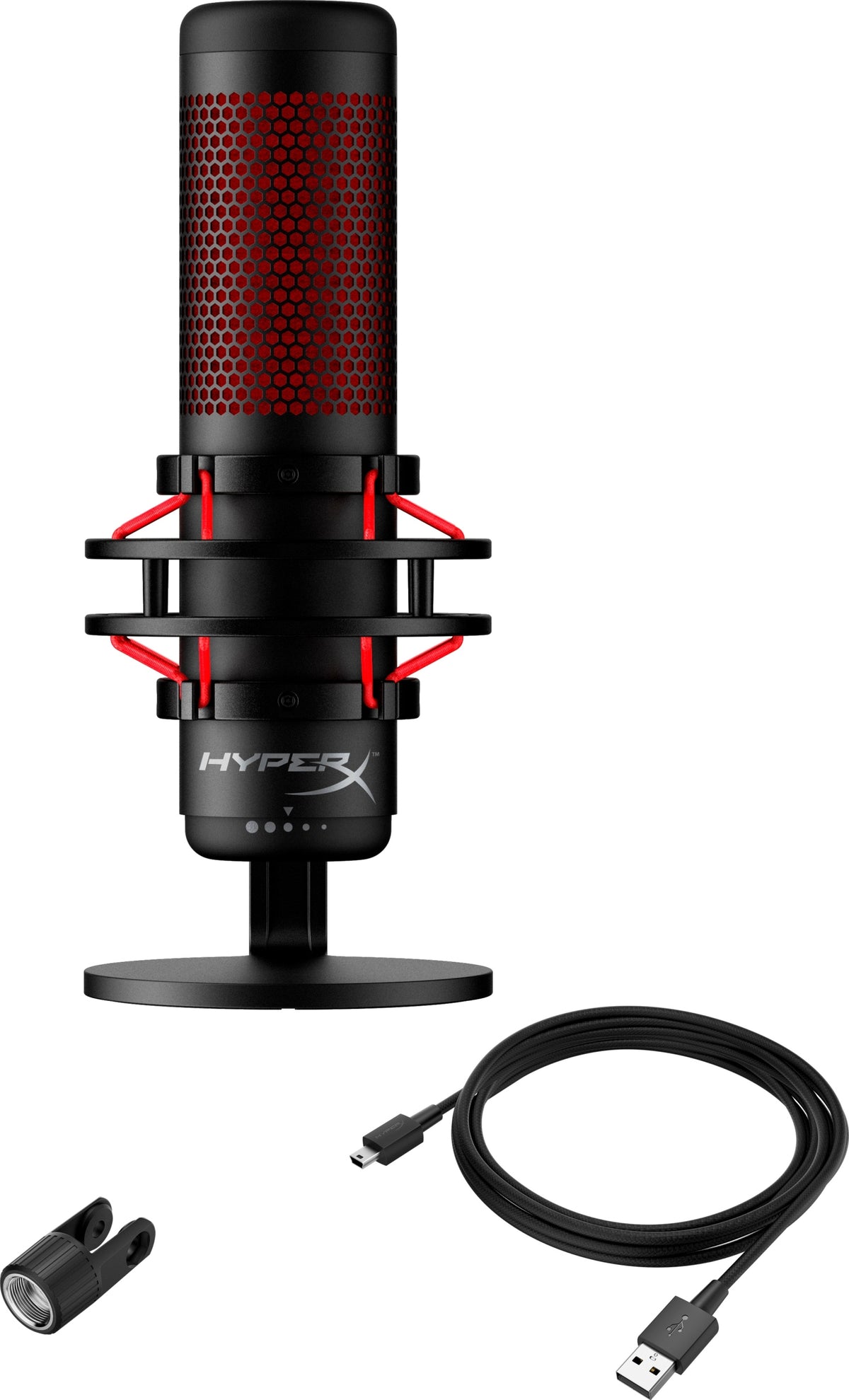 Microphone HyperX QuadCast Manufacturer code HX-MICQC-BK