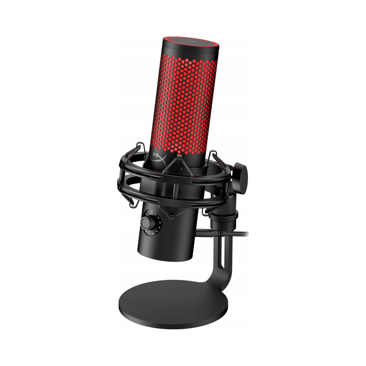 Microphone HyperX Quadcast 2 Wired Condenser Backlit Black