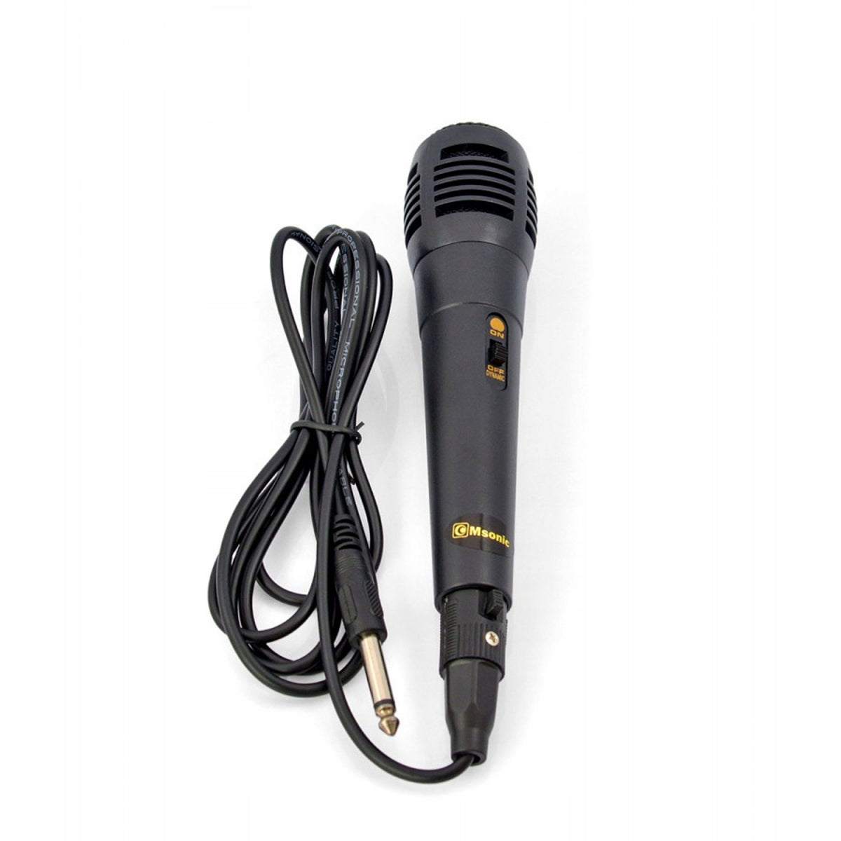 Microphone Msonic black wired Packaging status original