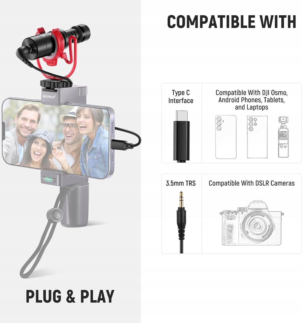 Microphone Neewer VM10 Manufacturer code 5908040526717