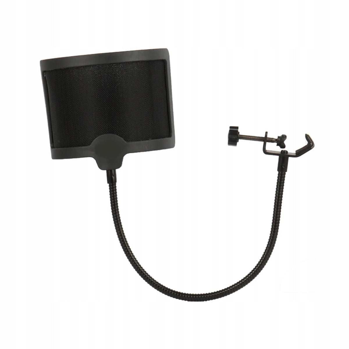 Microphone Pops Filter Flexible Mic Wind Pops Screen Metal Mesh Noise